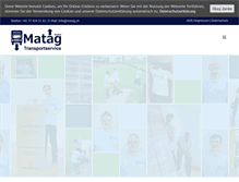 Tablet Screenshot of matag.ch